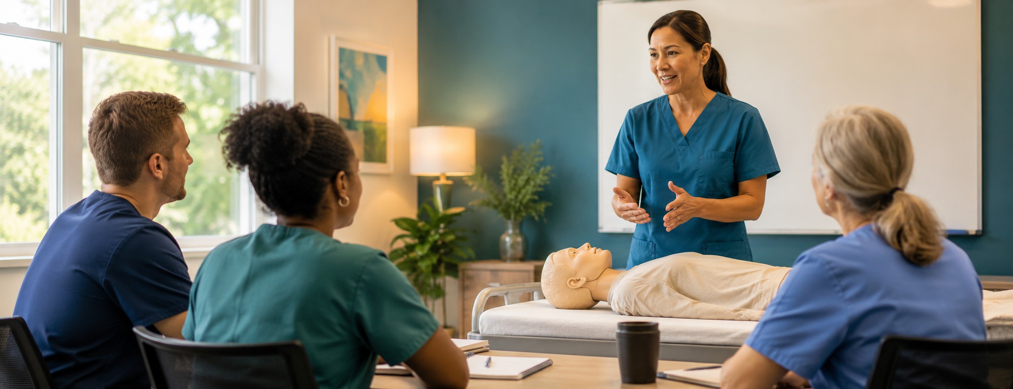 Online caregiver training certification