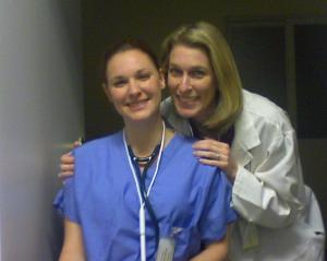 Florence Mahar and Virginia Schrein